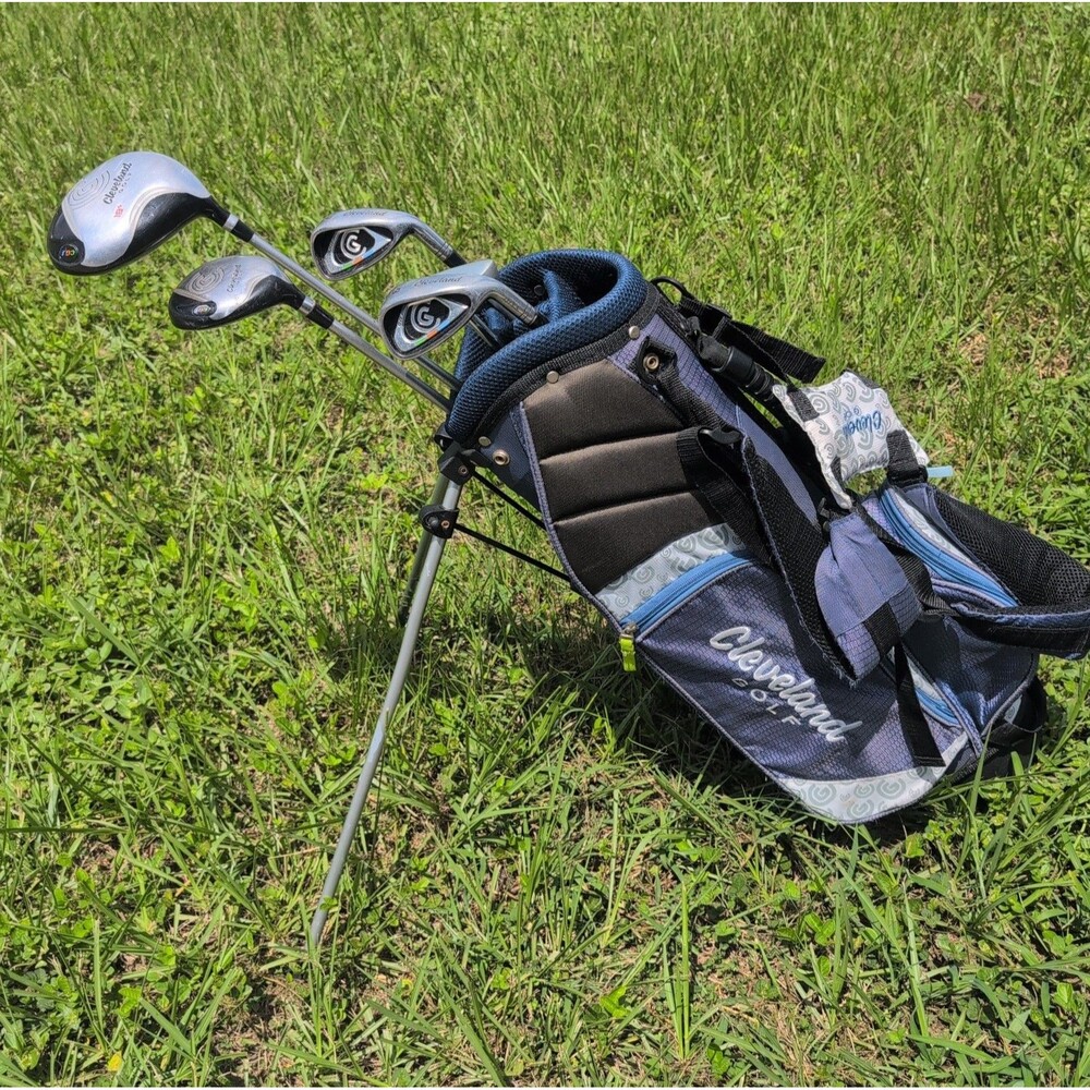 JR Cleveland CGJ Junior Golf Club Set- 5 Club Set Right Handed W/ Bag
